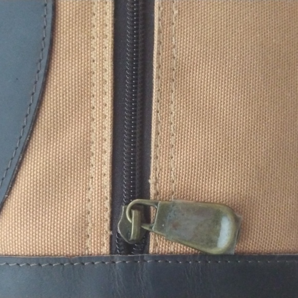 Remy Martin Leather and Canvas Tote/Travel Bag - Picture 11 of 16